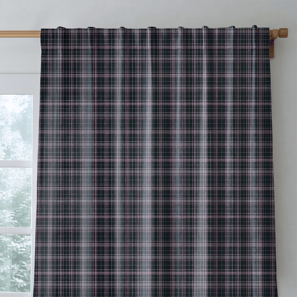 Clarion Plaid - Curtain Panel - The Drapery