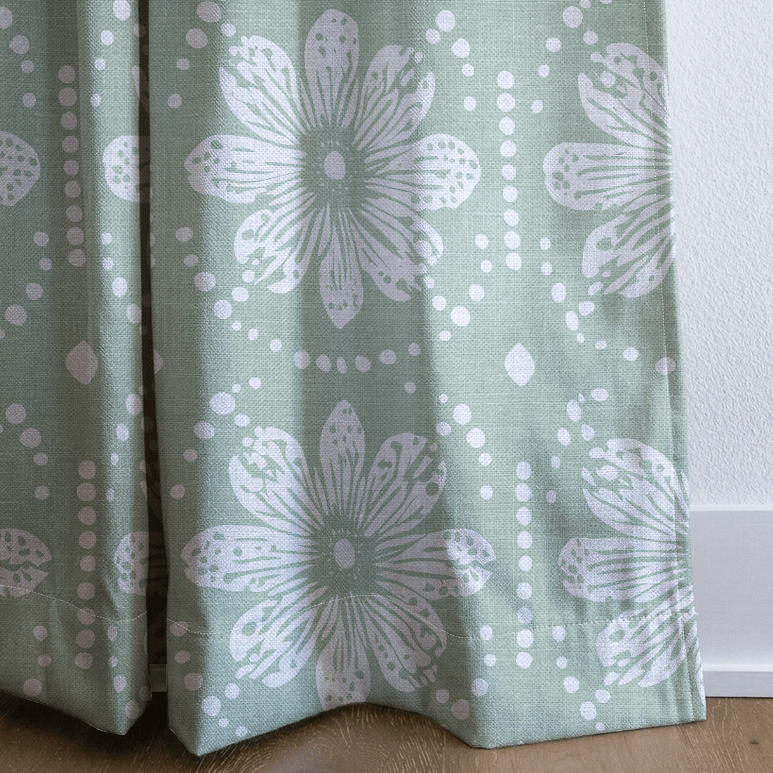 Clary Sage - Curtain Panel - The Drapery