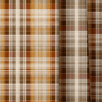 Classic Autumn Tartan - Curtain Panel - The Drapery