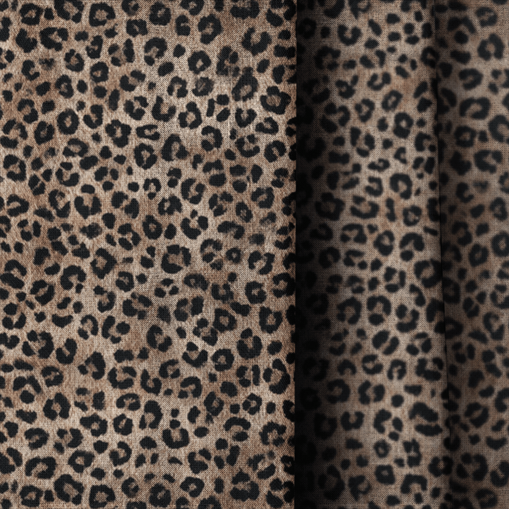 Classic Leopard - Curtain Panel - The Drapery
