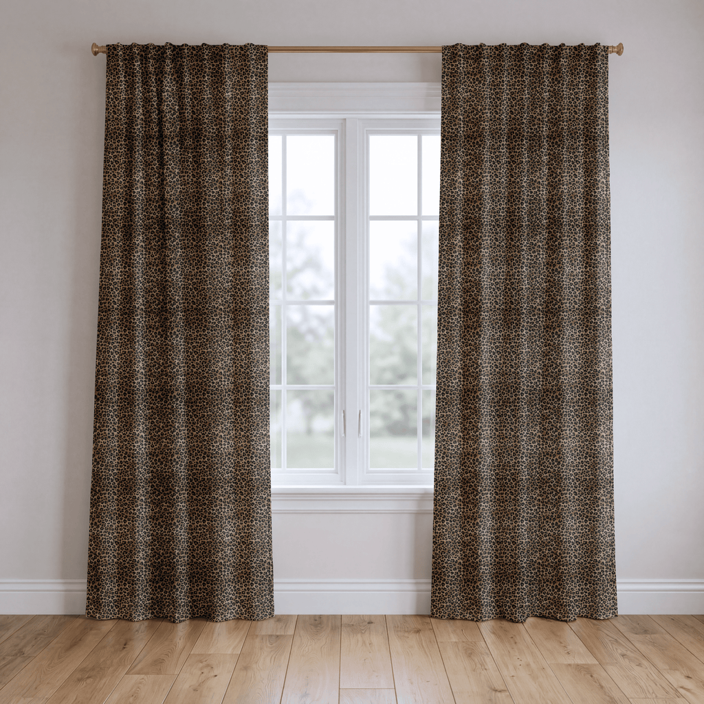 Classic Leopard - Curtain Panel - The Drapery