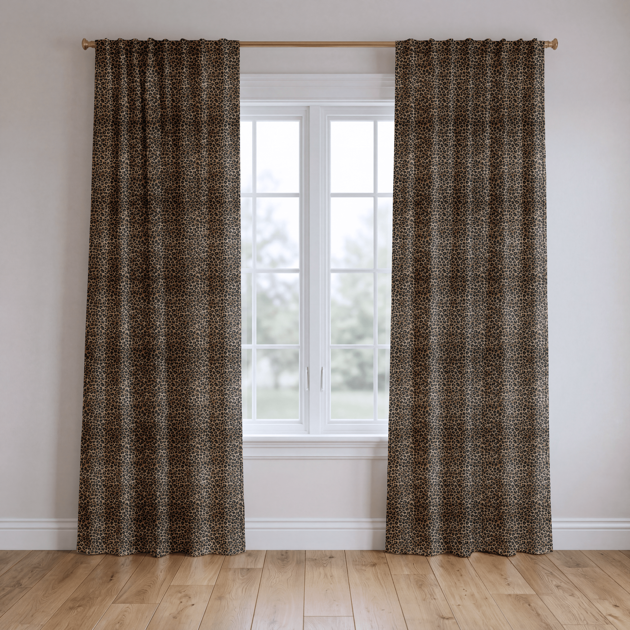 Classic Leopard - Curtain Panel - The Drapery