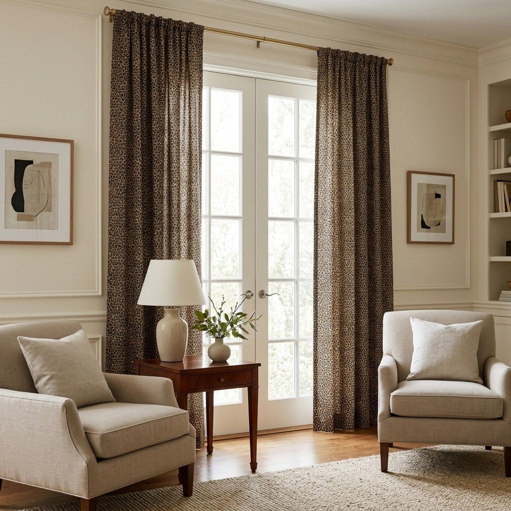 Classic Leopard - Curtain Panel - The Drapery