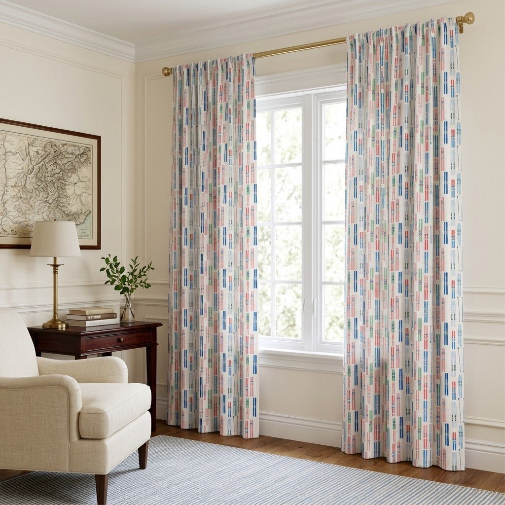 Classic Run - Curtain Panel - The Drapery