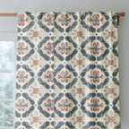 Claymoor Tile - Curtain Panel - The Drapery