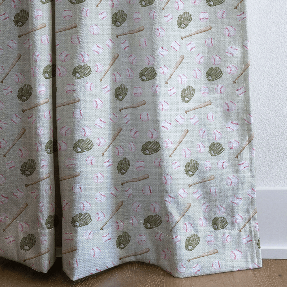 Cleanup Hitter - Curtain Panel - The Drapery