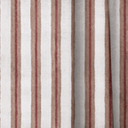 Clementine Ticking Stripe - Curtain Panel - The Drapery