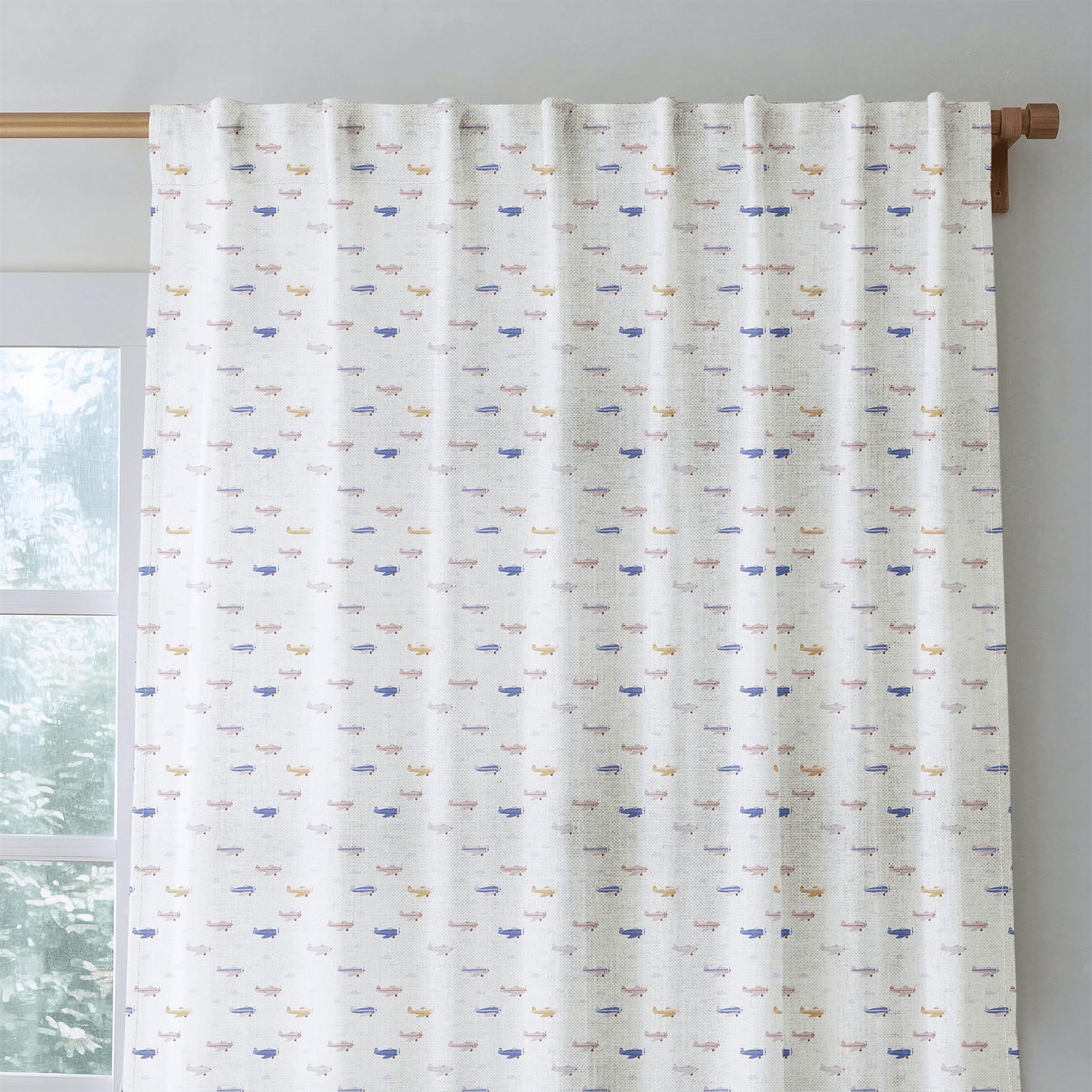 Cloud Hopper - Curtain Panel - The Drapery