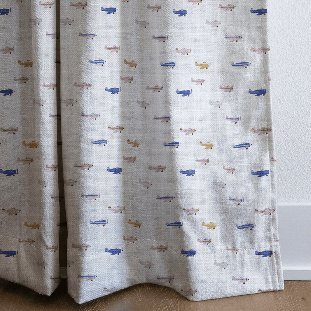 Cloud Hopper - Curtain Panel - The Drapery