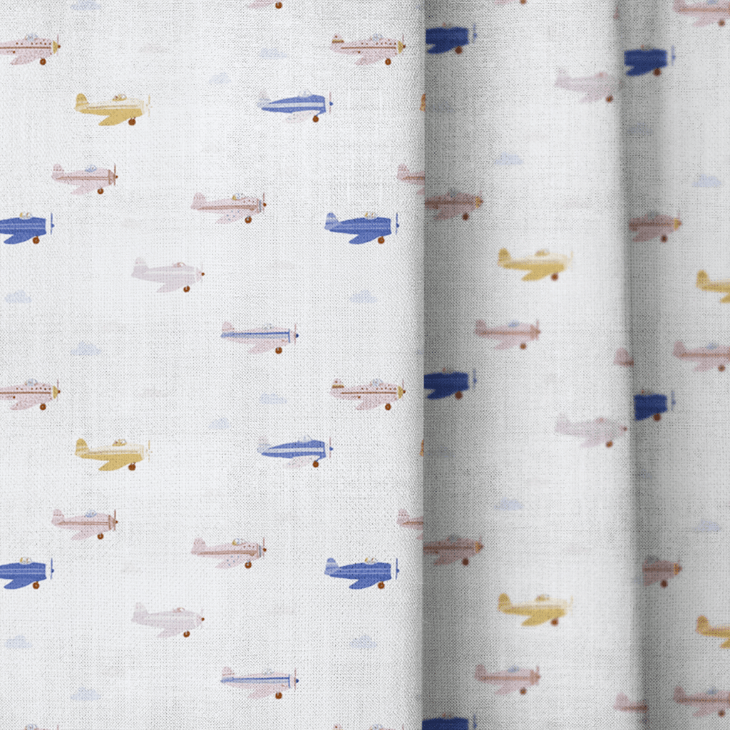 Cloud Hopper - Curtain Panel - The Drapery