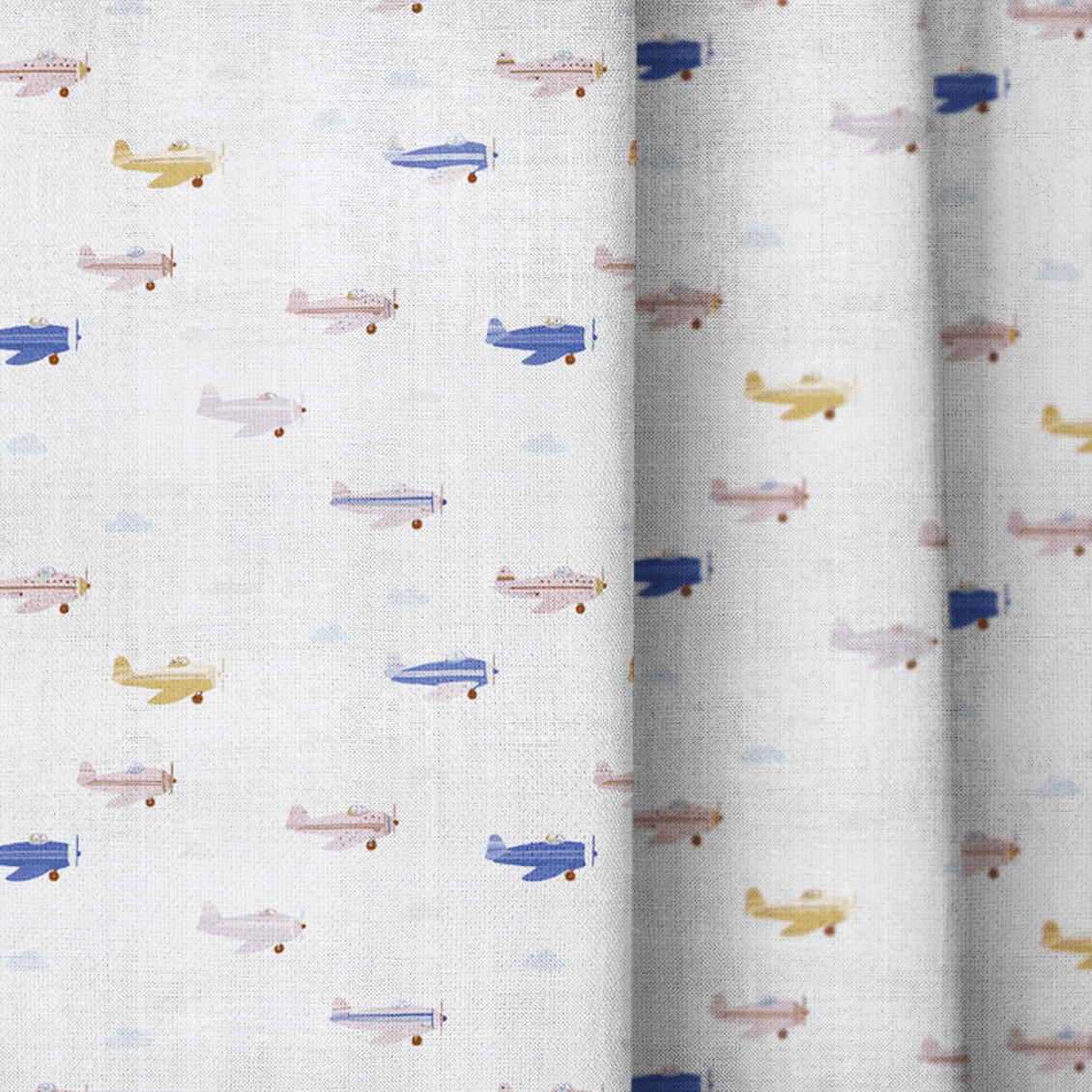 Cloud Hopper - Curtain Panel - The Drapery