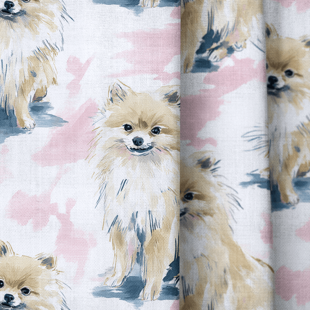 Cloud Nine Pom - Curtain Panel - The Drapery