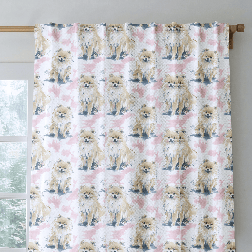 Cloud Nine Pom - Curtain Panel - The Drapery