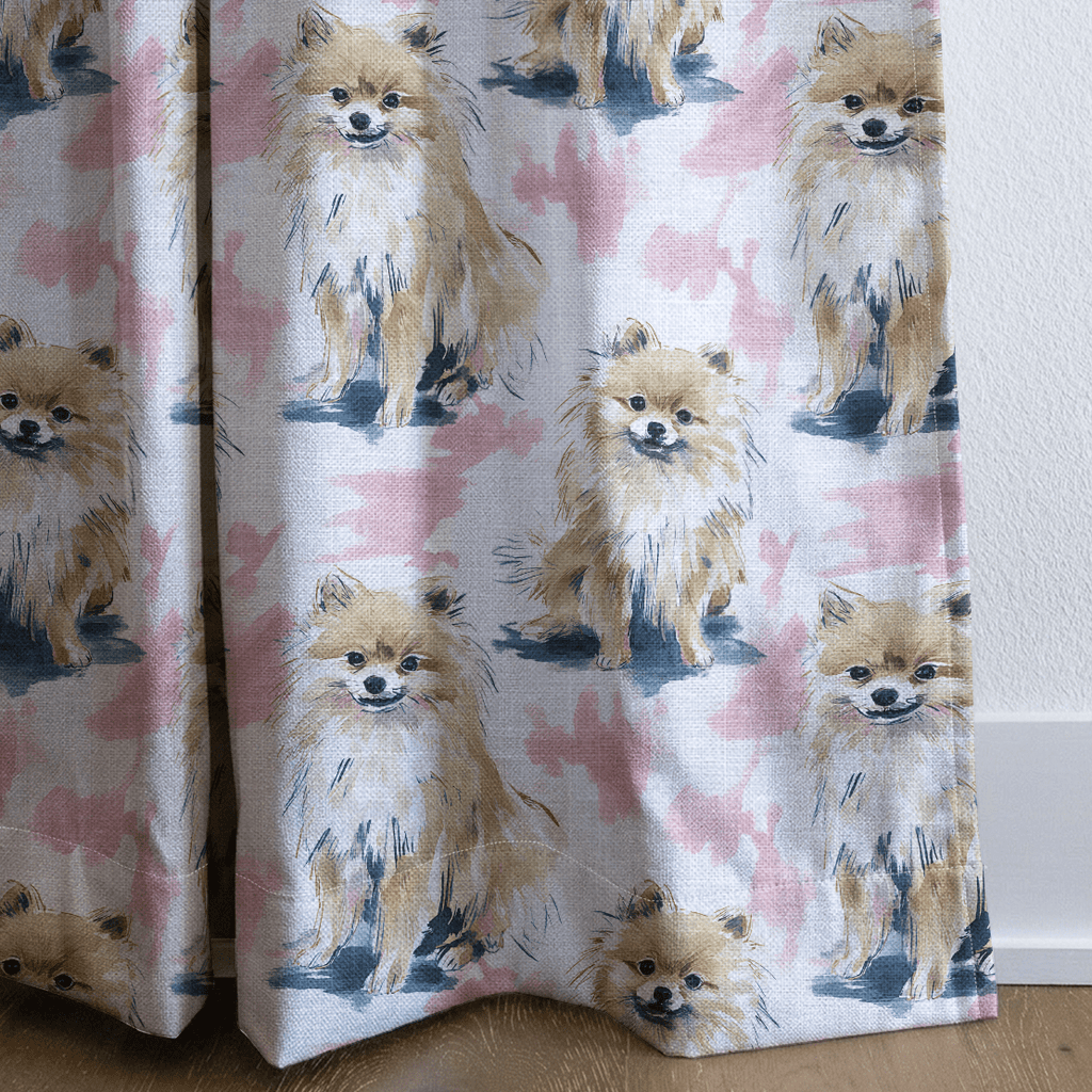 Cloud Nine Pom - Curtain Panel - The Drapery