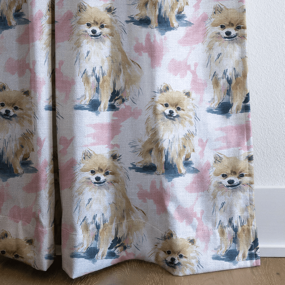 Cloud Nine Pom - Curtain Panel - The Drapery