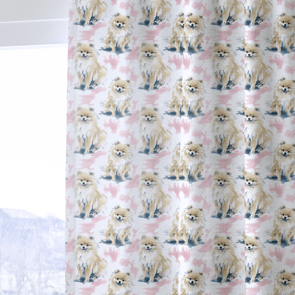 Cloud Nine Pom - Curtain Panel - The Drapery