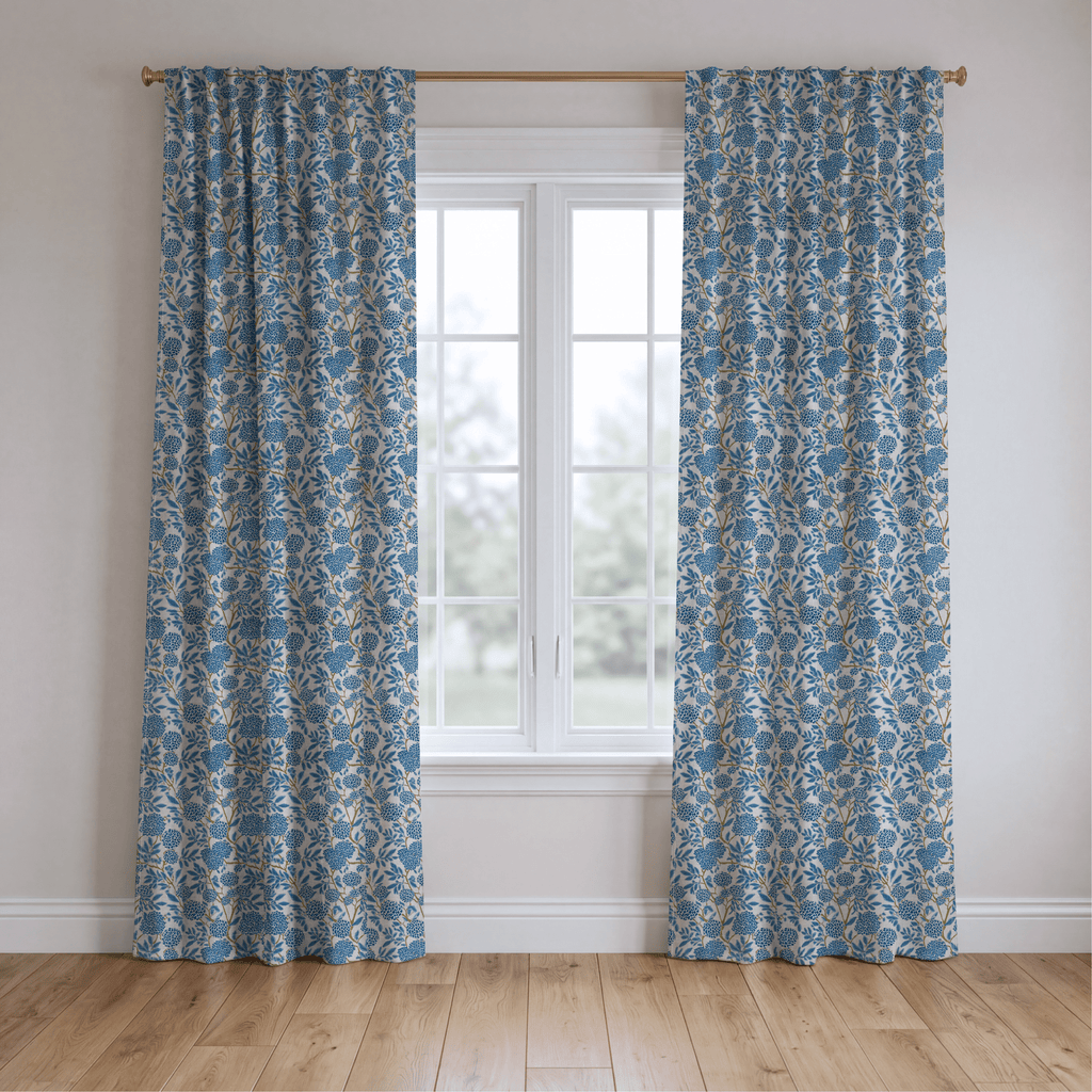 Clover Bell - Curtain Panel - The Drapery