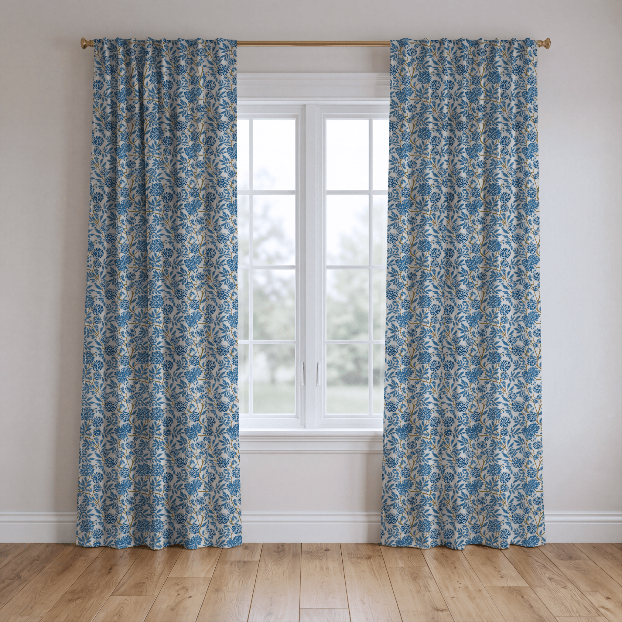 Clover Bell - Curtain Panel - The Drapery