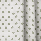 Clover Ditsy Bloom - Curtain Panel - The Drapery