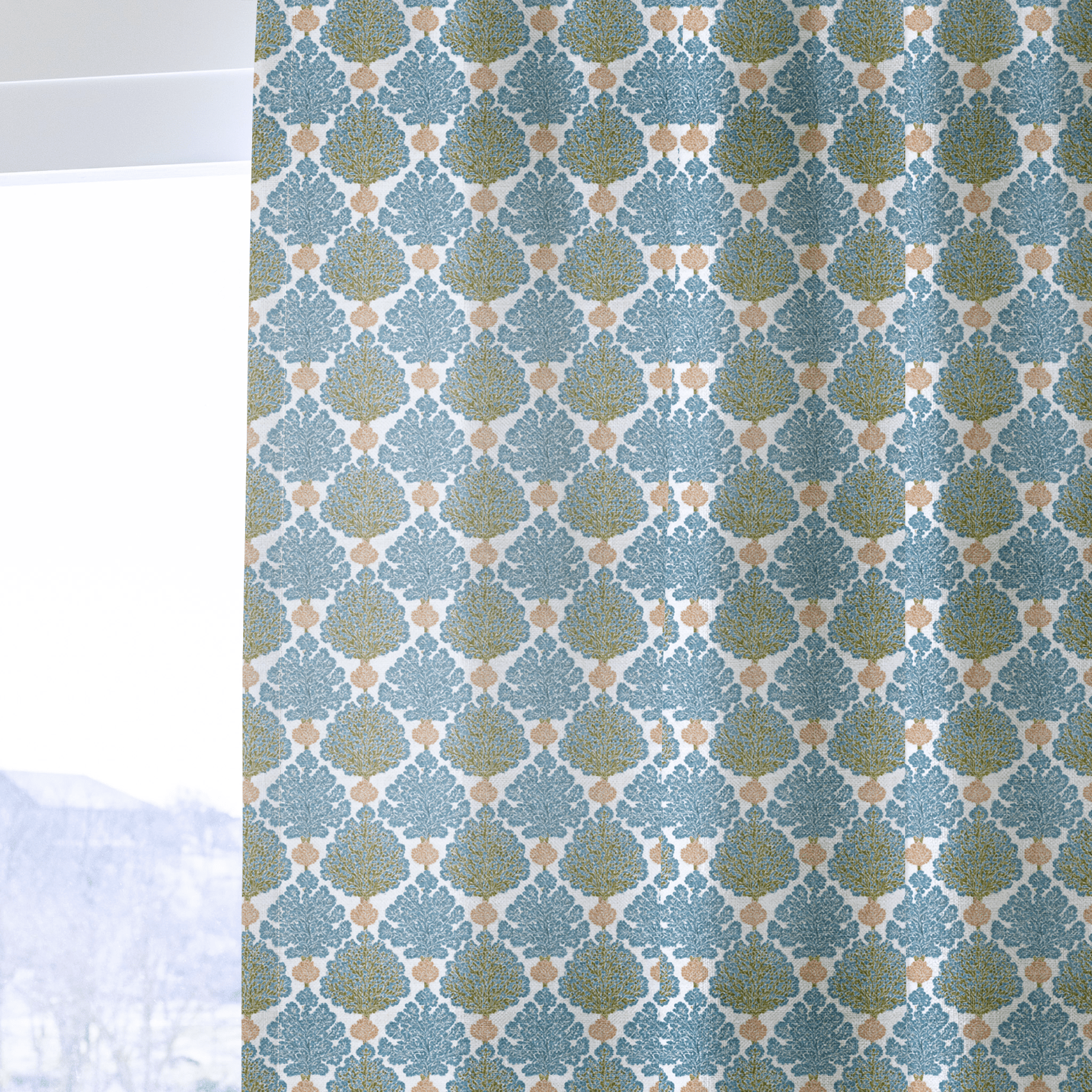 Clover Valley - Curtain Panel - The Drapery