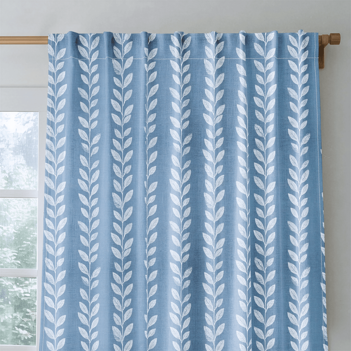 Coast Vine - Curtain Panel - The Drapery