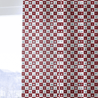 Coastal Check - Curtain Panel - The Drapery