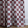 Coastal Check - Curtain Panel - The Drapery