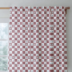 Coastal Check - Curtain Panel - The Drapery