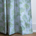 Coastal Palms - Curtain Panel - The Drapery