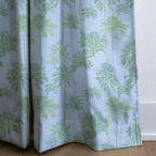 Coastal Palms - Curtain Panel - The Drapery