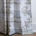 Coastal Scene - Curtain Panel - The Drapery