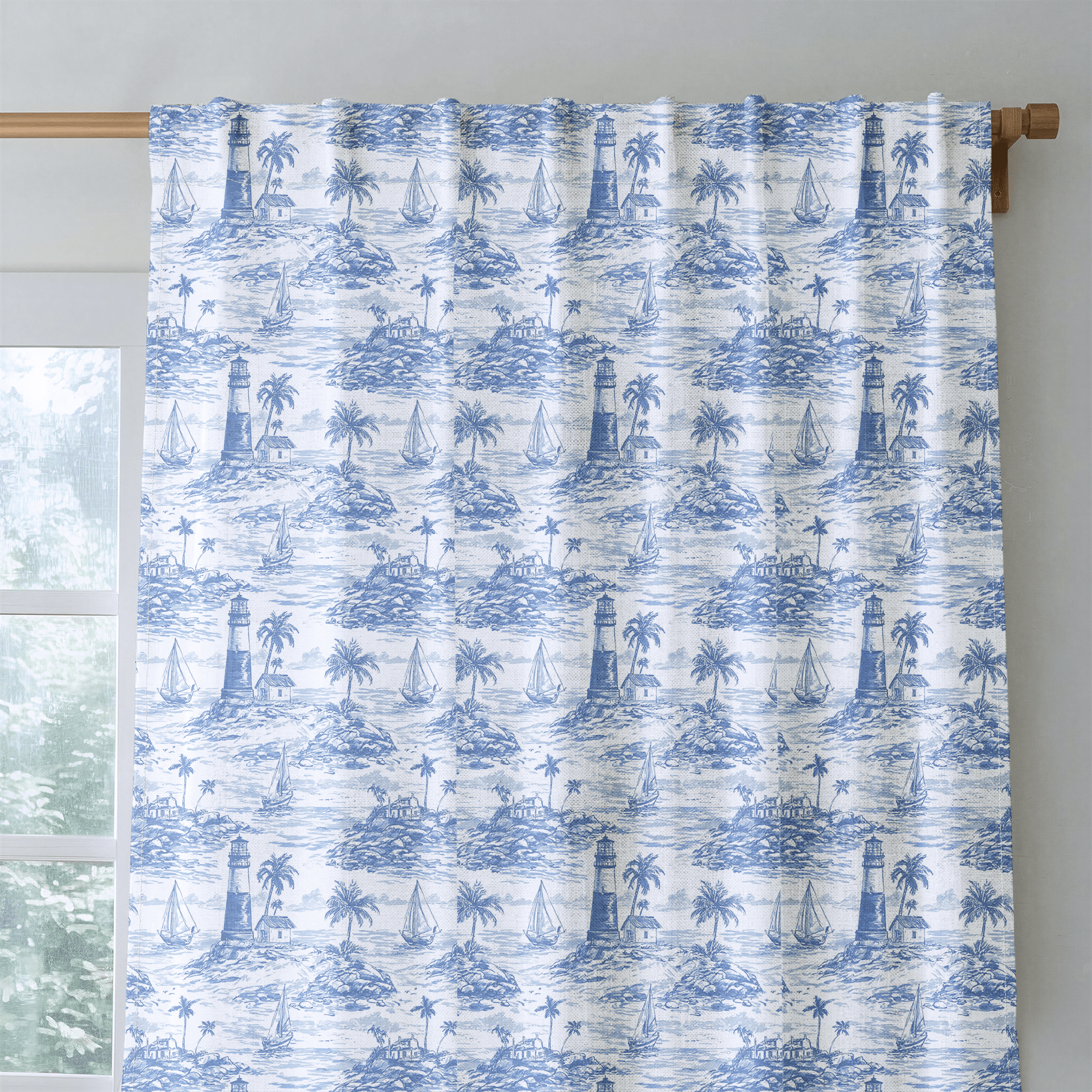 Coastal Toile - The Drapery
