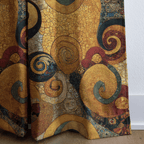 Cobblestone Swirls - Curtain Panel - The Drapery