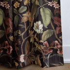 Cocoa Canopy - Curtain Panel - The Drapery