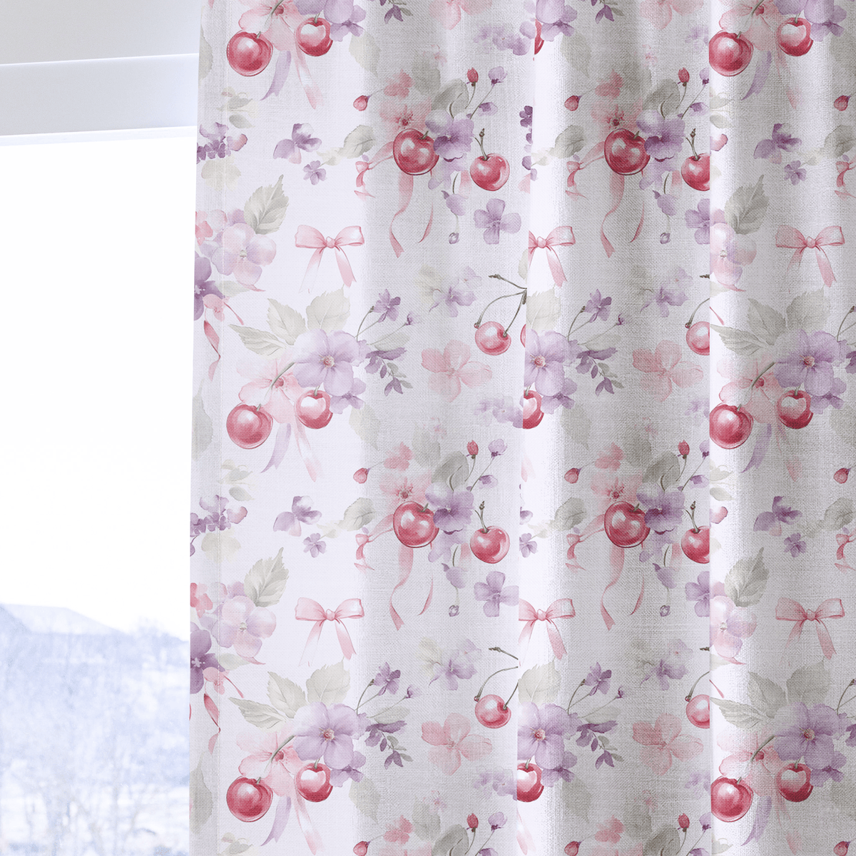 Colette's Charm - Curtain Panel - The Drapery