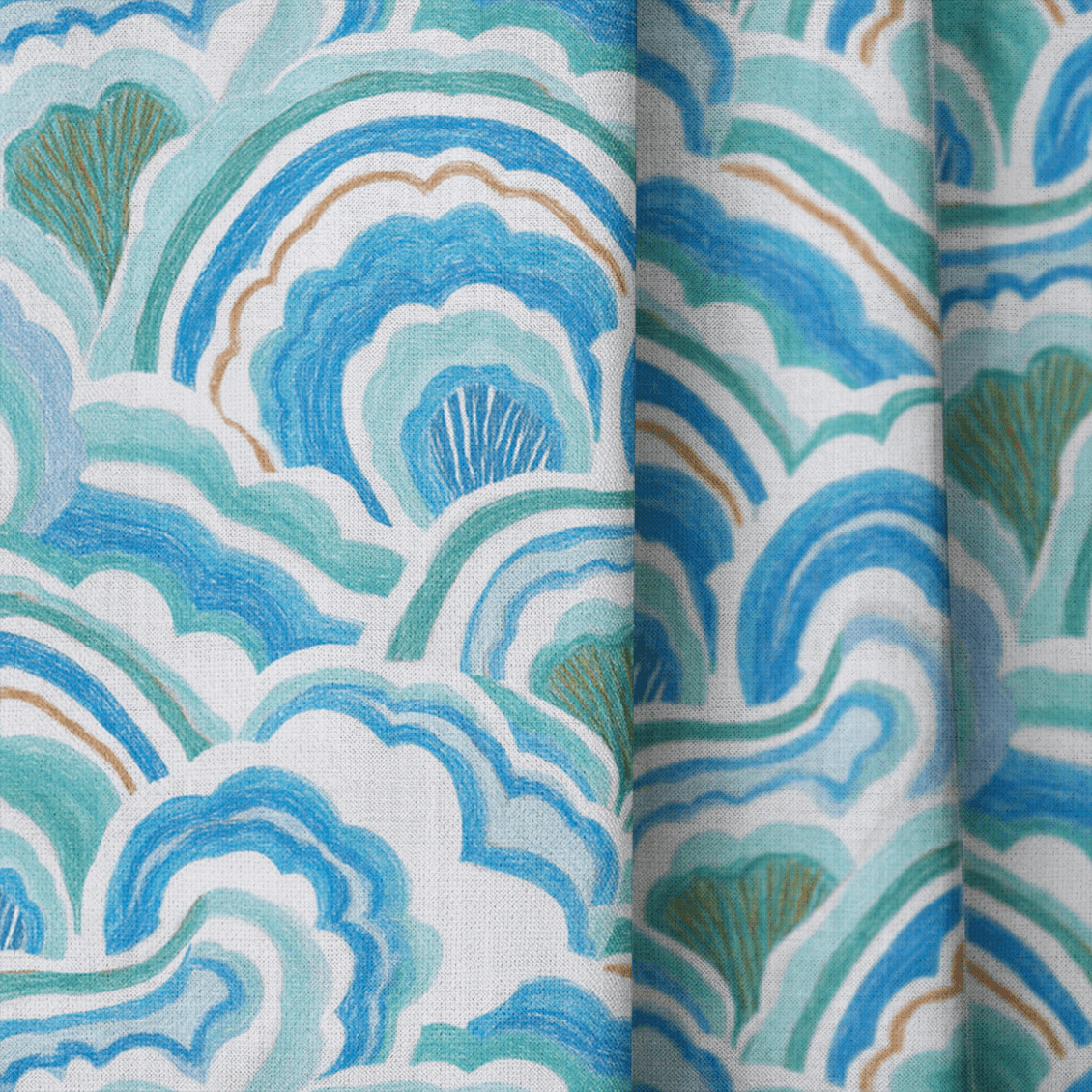 Compass Point - Curtain Panel - The Drapery