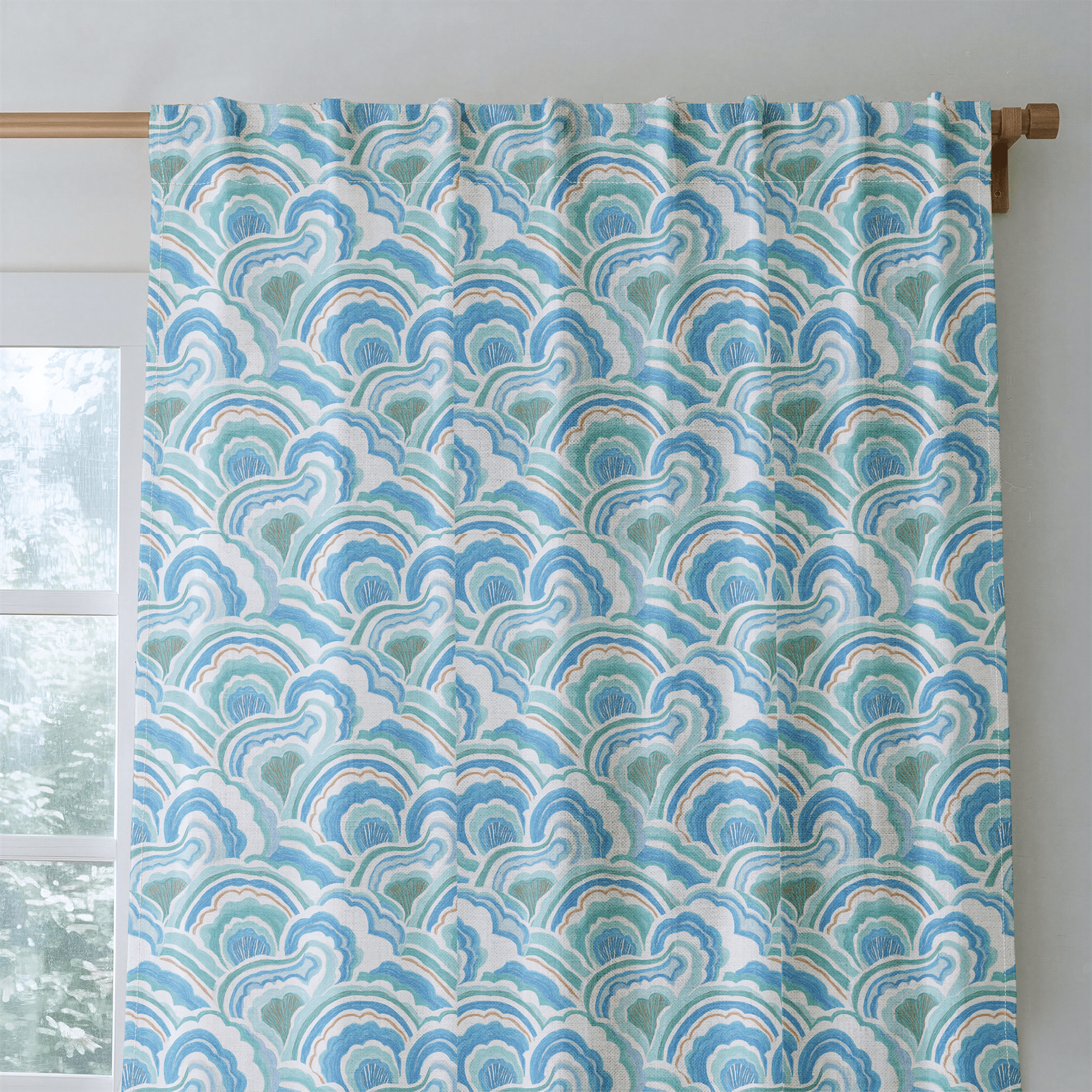 Compass Point - Curtain Panel - The Drapery