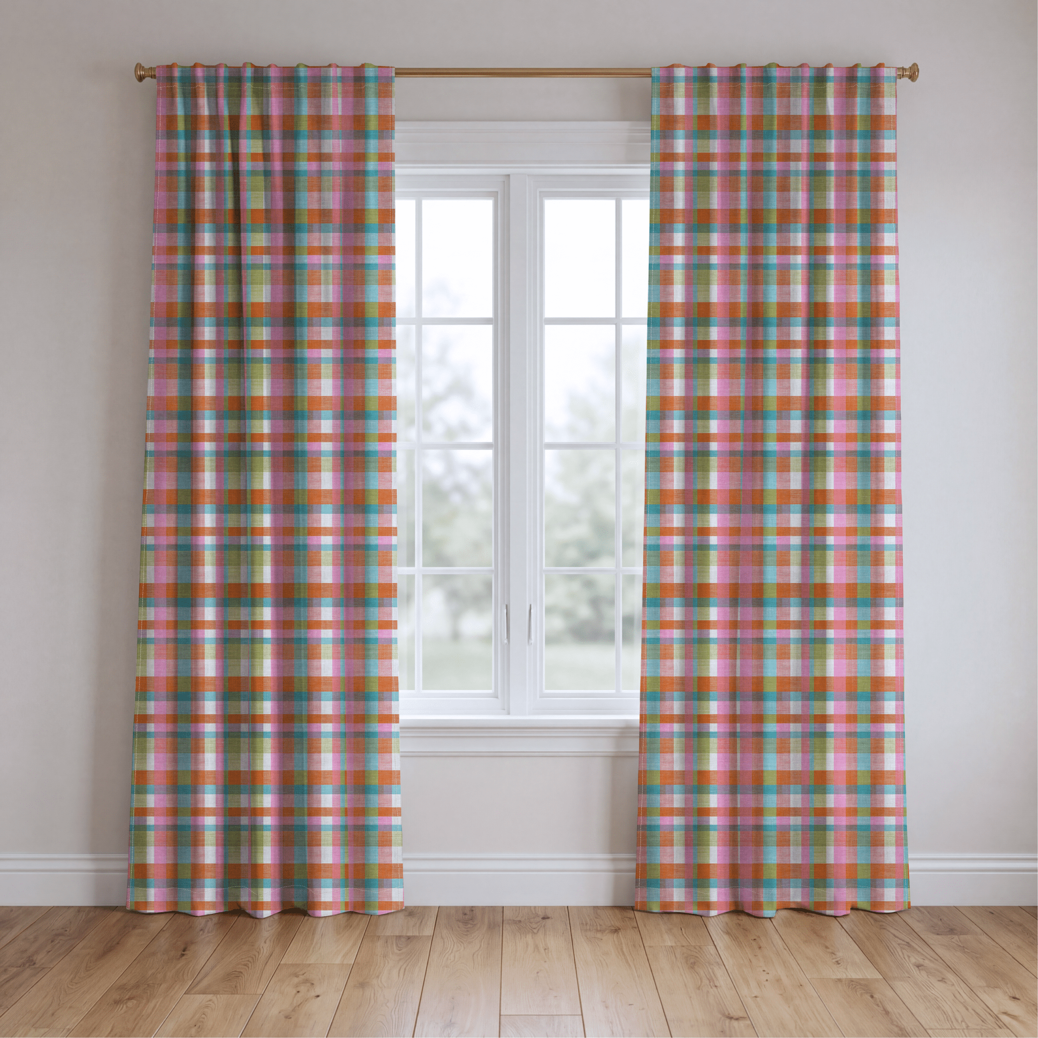Considered Square - Curtain Panel - The Drapery
