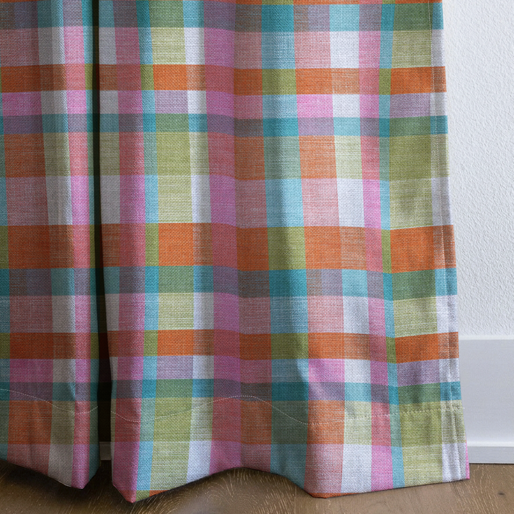 Considered Square - Curtain Panel - The Drapery