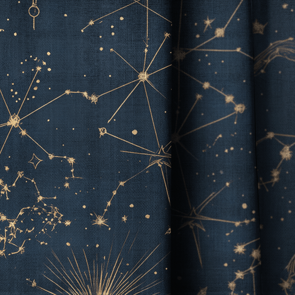 Constellation - Curtain Panel - The Drapery