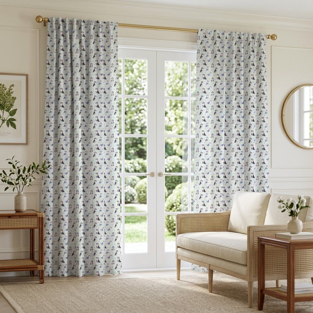 Copper & Cloud - Curtain Panel - The Drapery