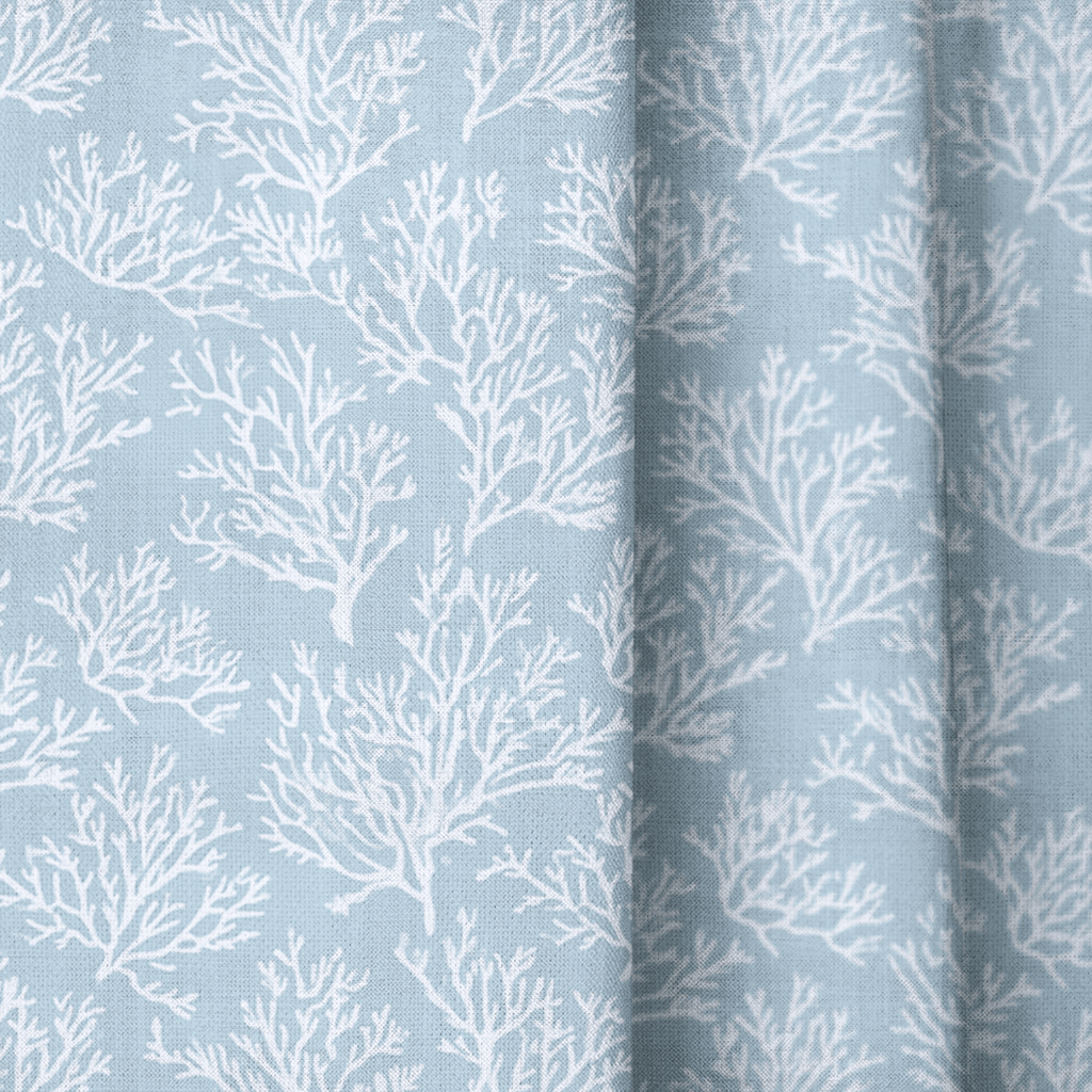 Coral Reef - Curtain Panel - The Drapery