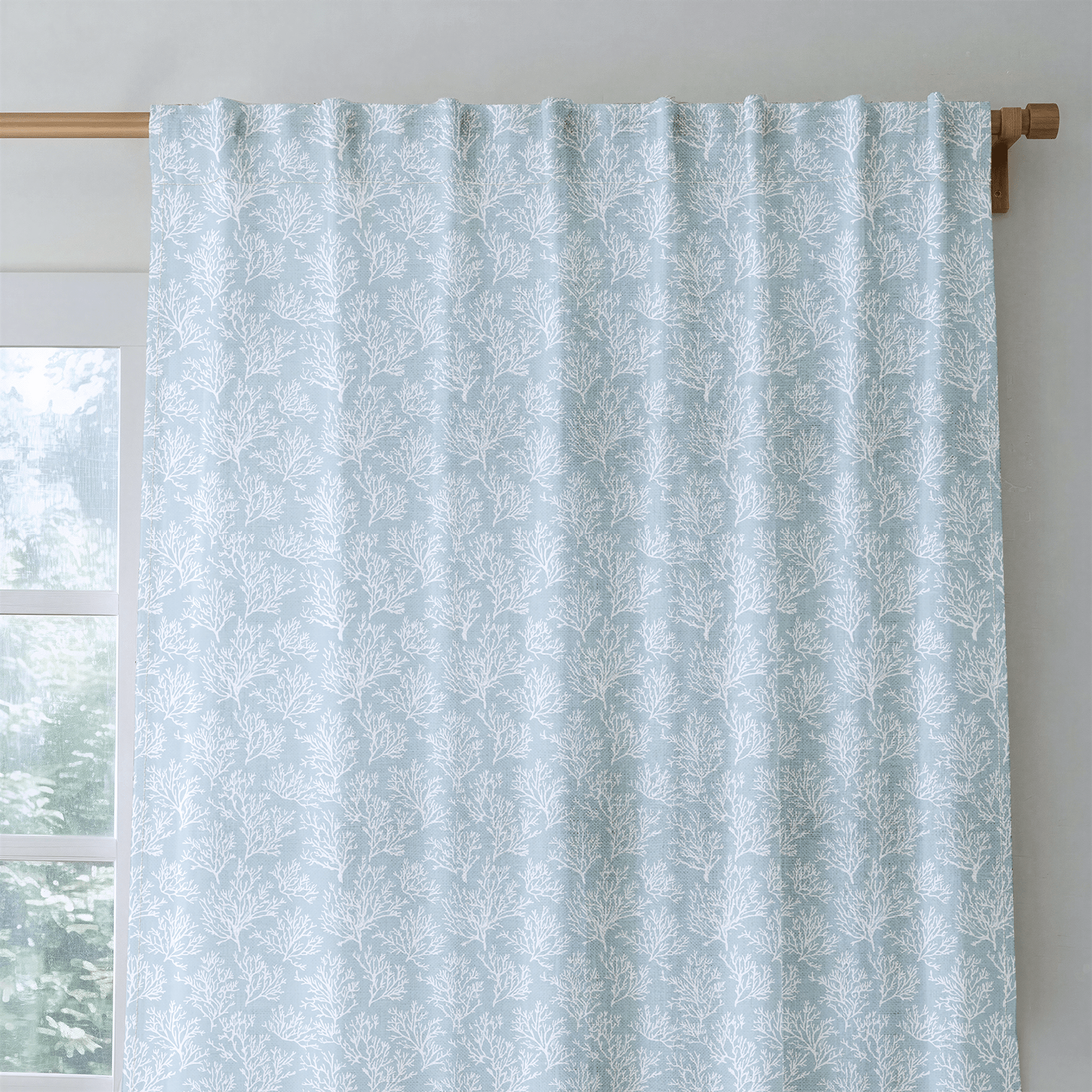 Coral Reef - Curtain Panel - The Drapery