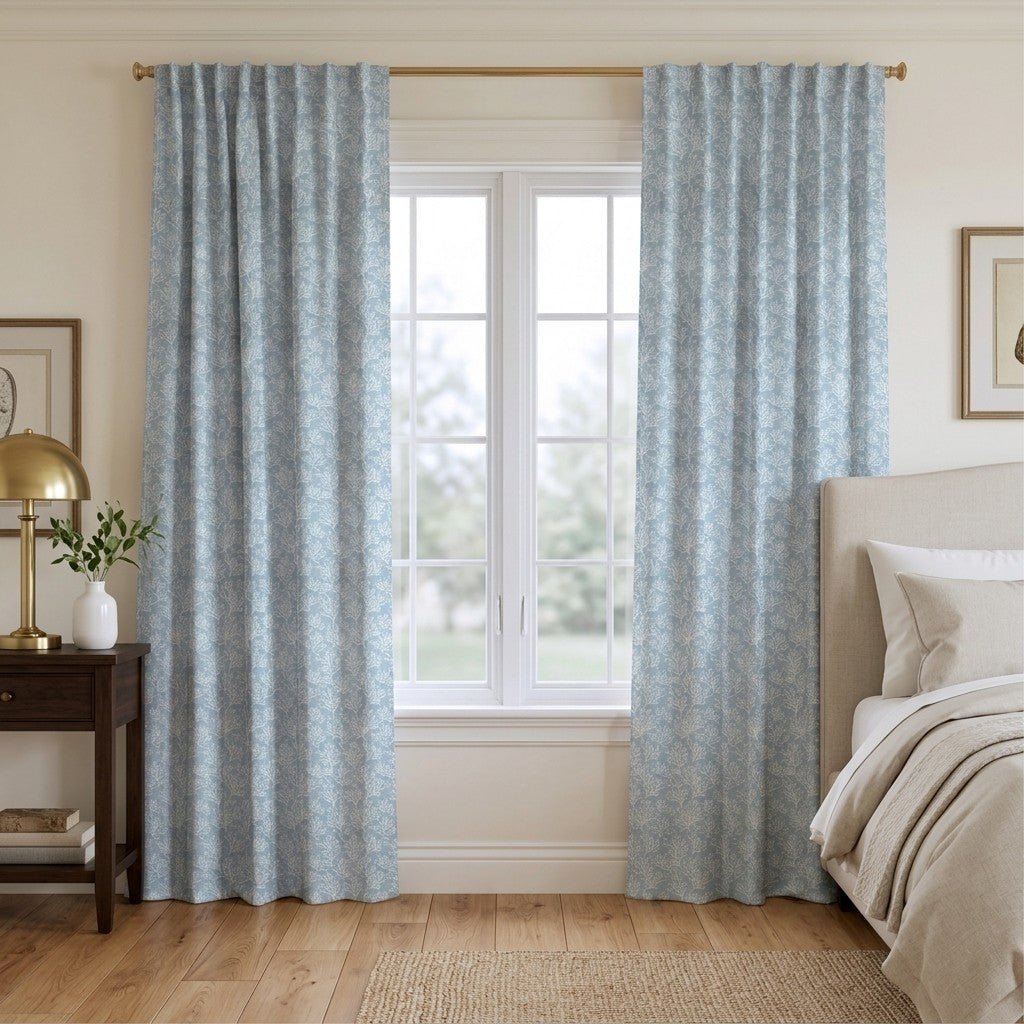 Coral Reef - Curtain Panel - The Drapery