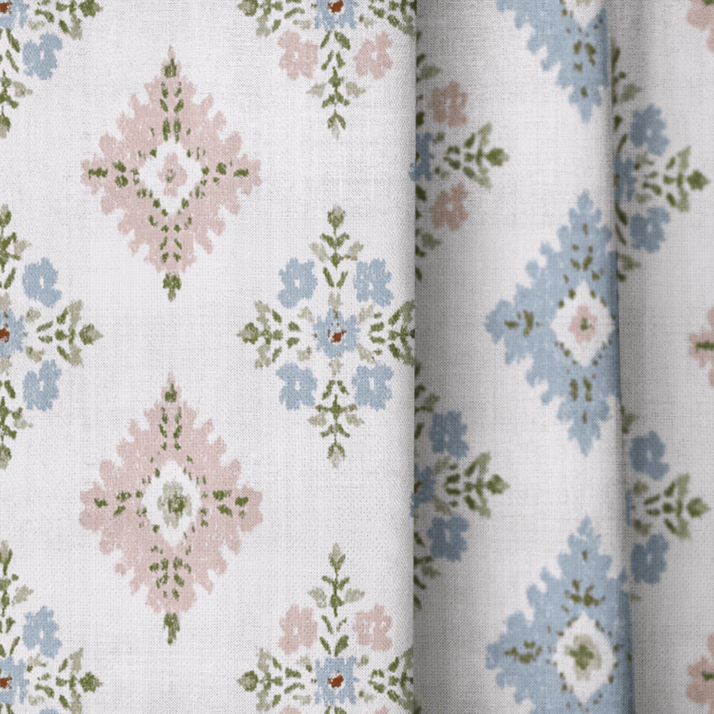 Coralie Diamond - Curtain Panel - The Drapery
