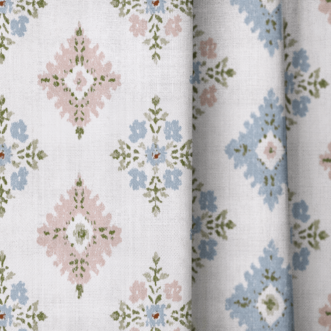 Coralie Diamond - Curtain Panel - The Drapery