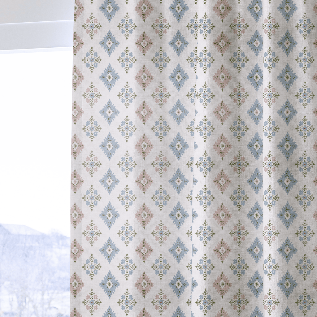 Coralie Diamond - Curtain Panel - The Drapery