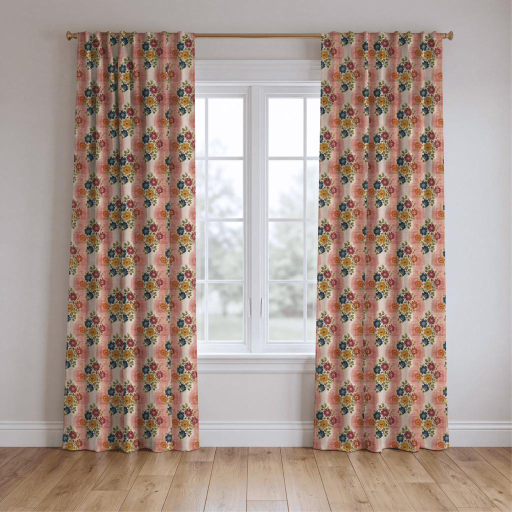 Corbo Bouquet - Curtain Panel - The Drapery