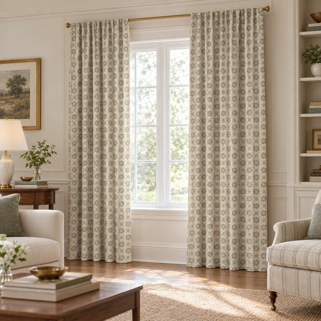 Cordova Medallions - Curtain Panel - The Drapery