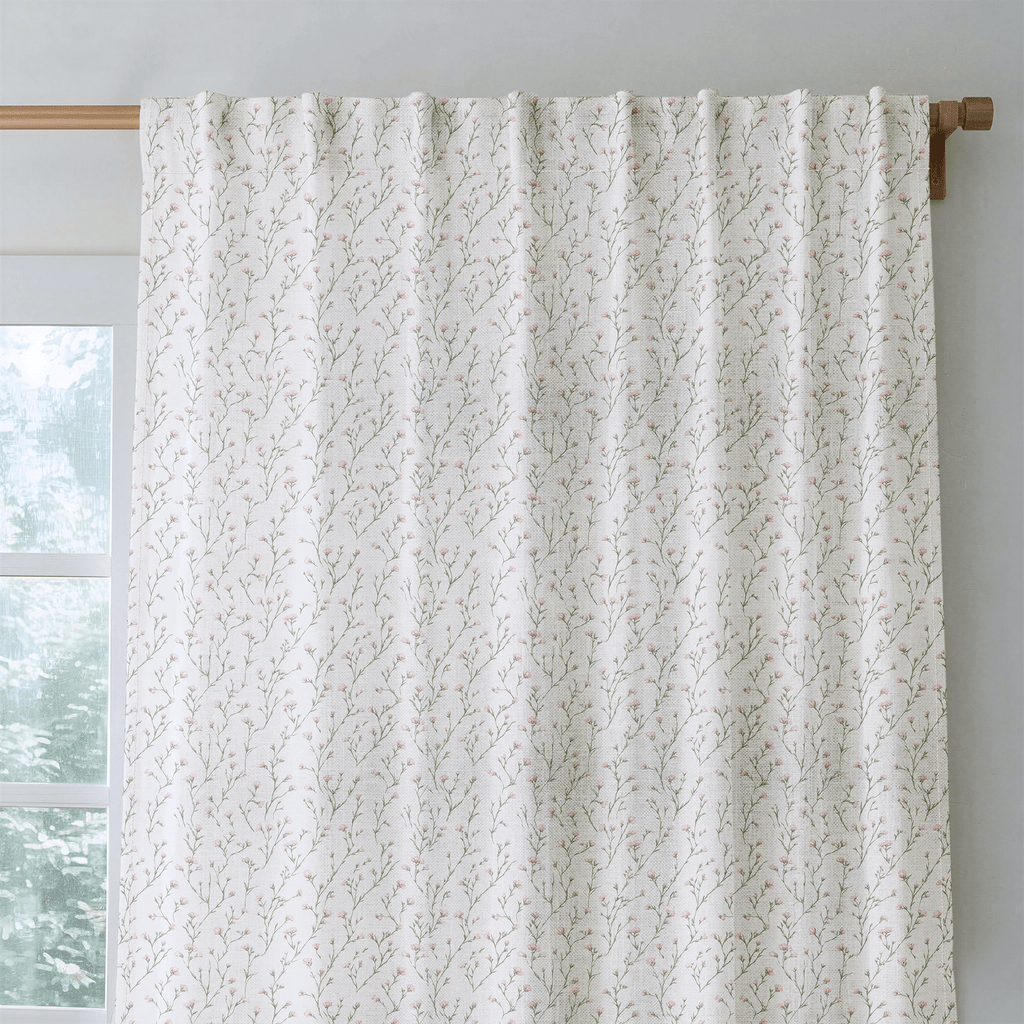 Corin Blooms - Curtain Panel - The Drapery